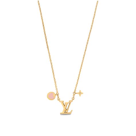 lv flower necklace|lv iconic heart necklace.